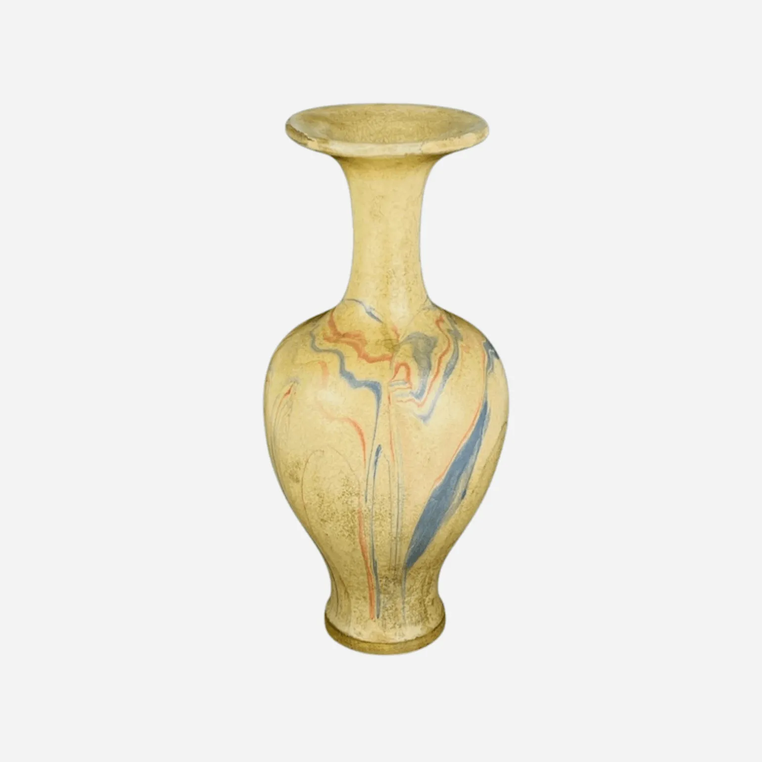 a_chinese_crackle_glazed__0.webp A Chinese Crackle Glazed Marble Vase