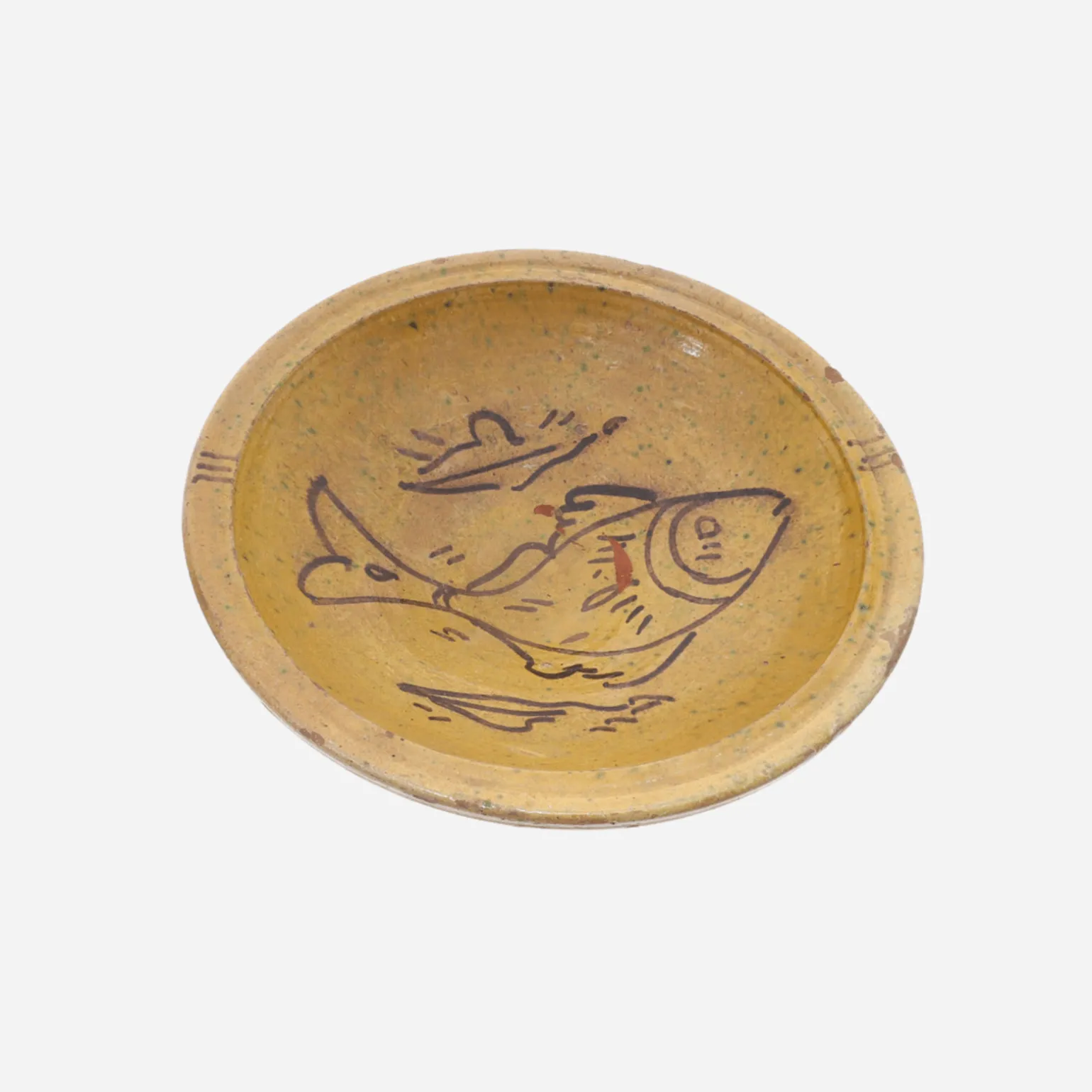 a_french_provinal_earthen_0.webp A French Provinçal Earthenware Footed Bowl