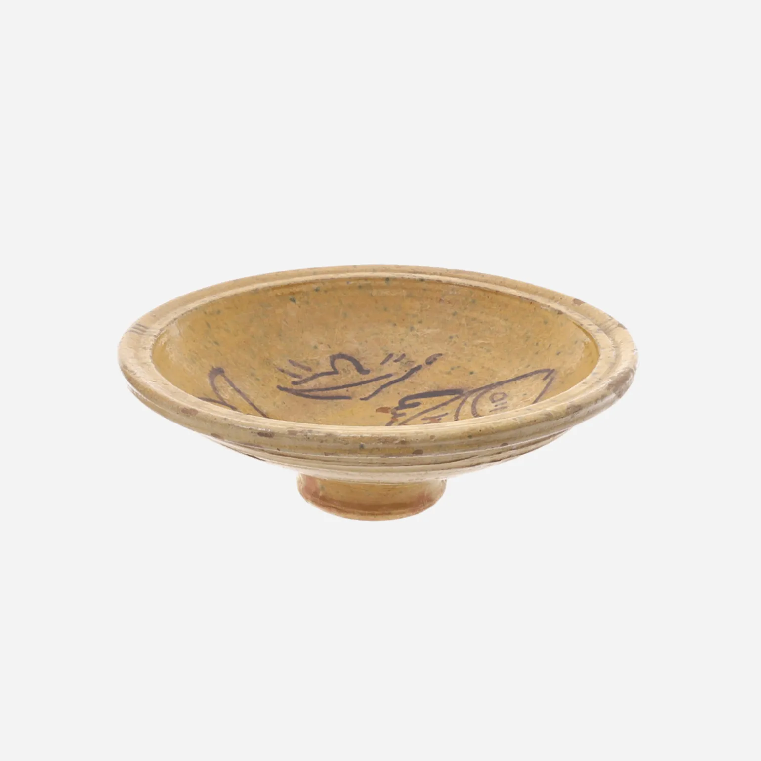 a_french_provinal_earthen_1.webp A French Provinçal Earthenware Footed Bowl