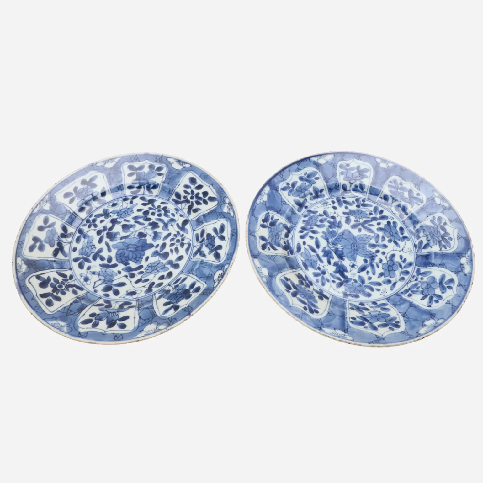 antique_blue__white_chine_2.webp Antique Blue & White Chinese Plates - Set of 6