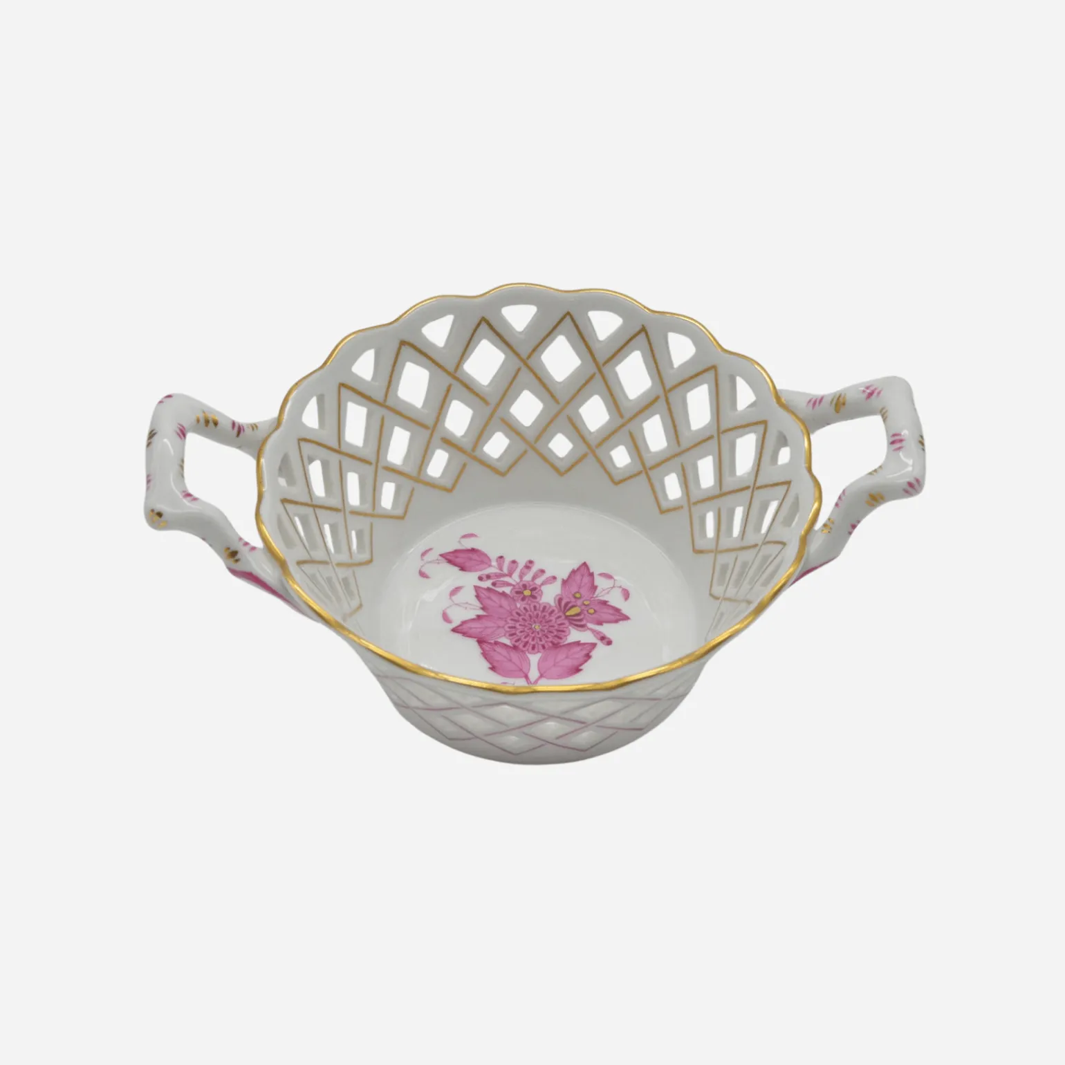 antique_herend_apponyi_pi_1.webp Antique Herend Apponyi Pink Bread Basket