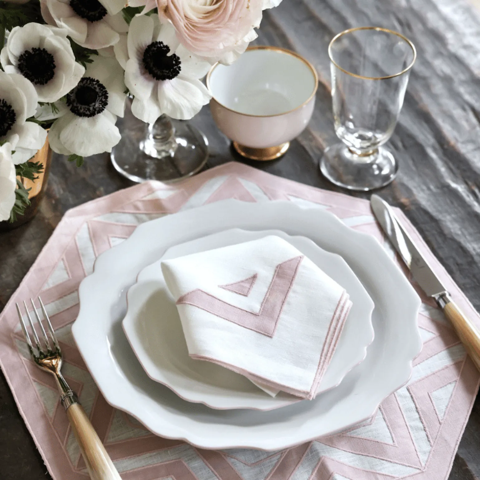 bali_placemat_powder_pink_1.webp Bali Placemat Powder Pink - Set of 4