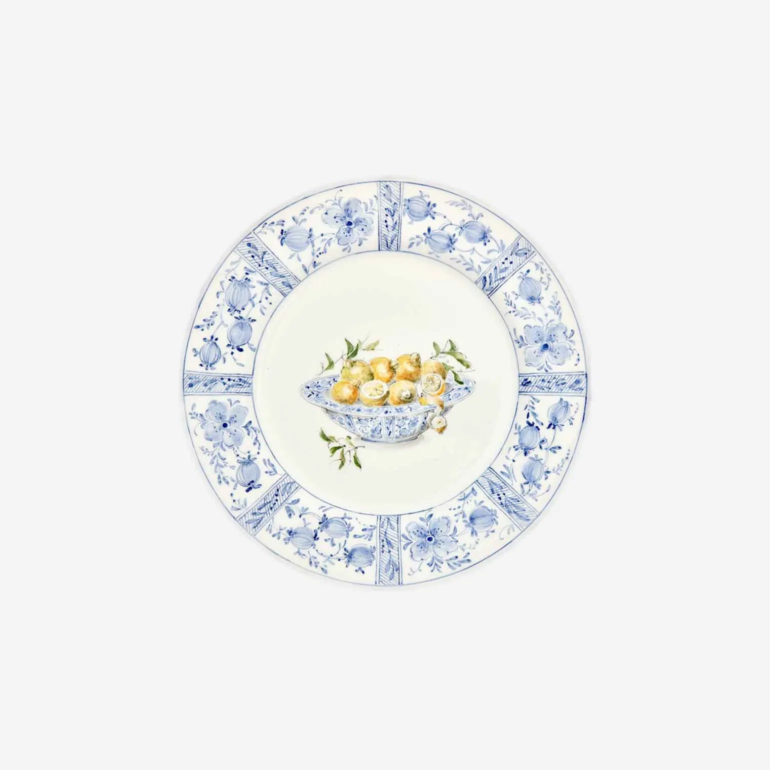 basket_with_lemons_dinner_3.webp Basket with Lemons Dinner Plates - Set of 4