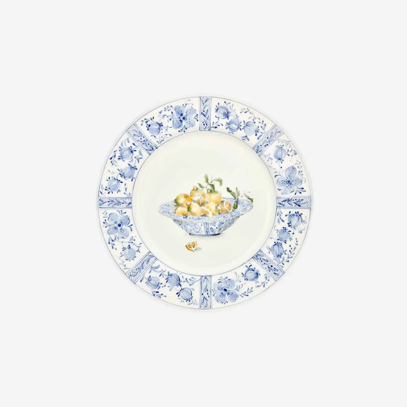 basket_with_lemons_dinner_4.webp Basket with Lemons Dinner Plates - Set of 4