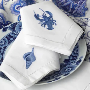 Blue Lobster Dinner Napkin
