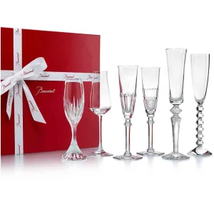Bubble Box - Set of 6 Champagne Flutes