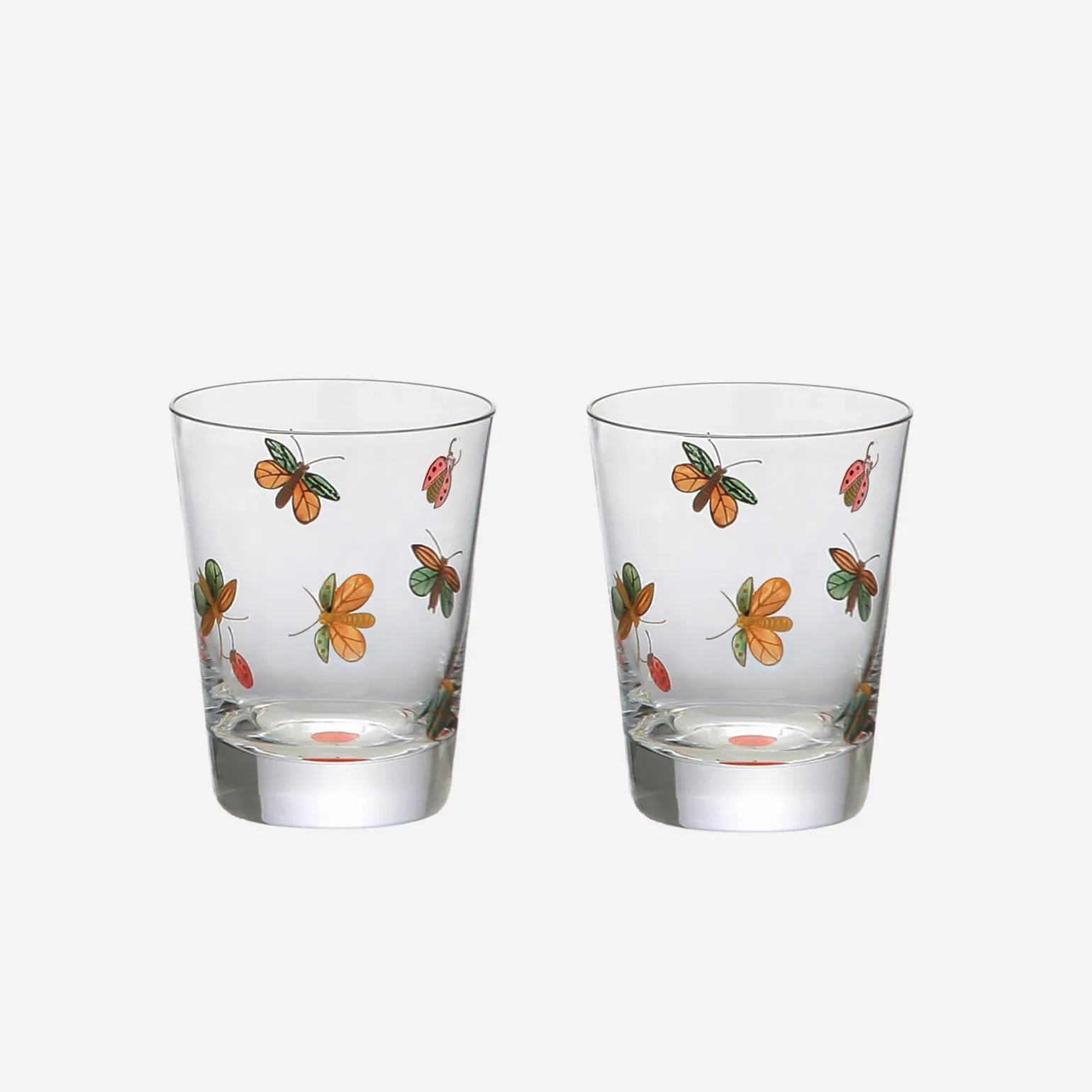 butterfly_painted_tumbler_0.webp Butterfly Painted Tumbler - Set of 2