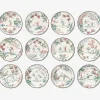 Chinoiserie Dinner Plates  - Set of 12