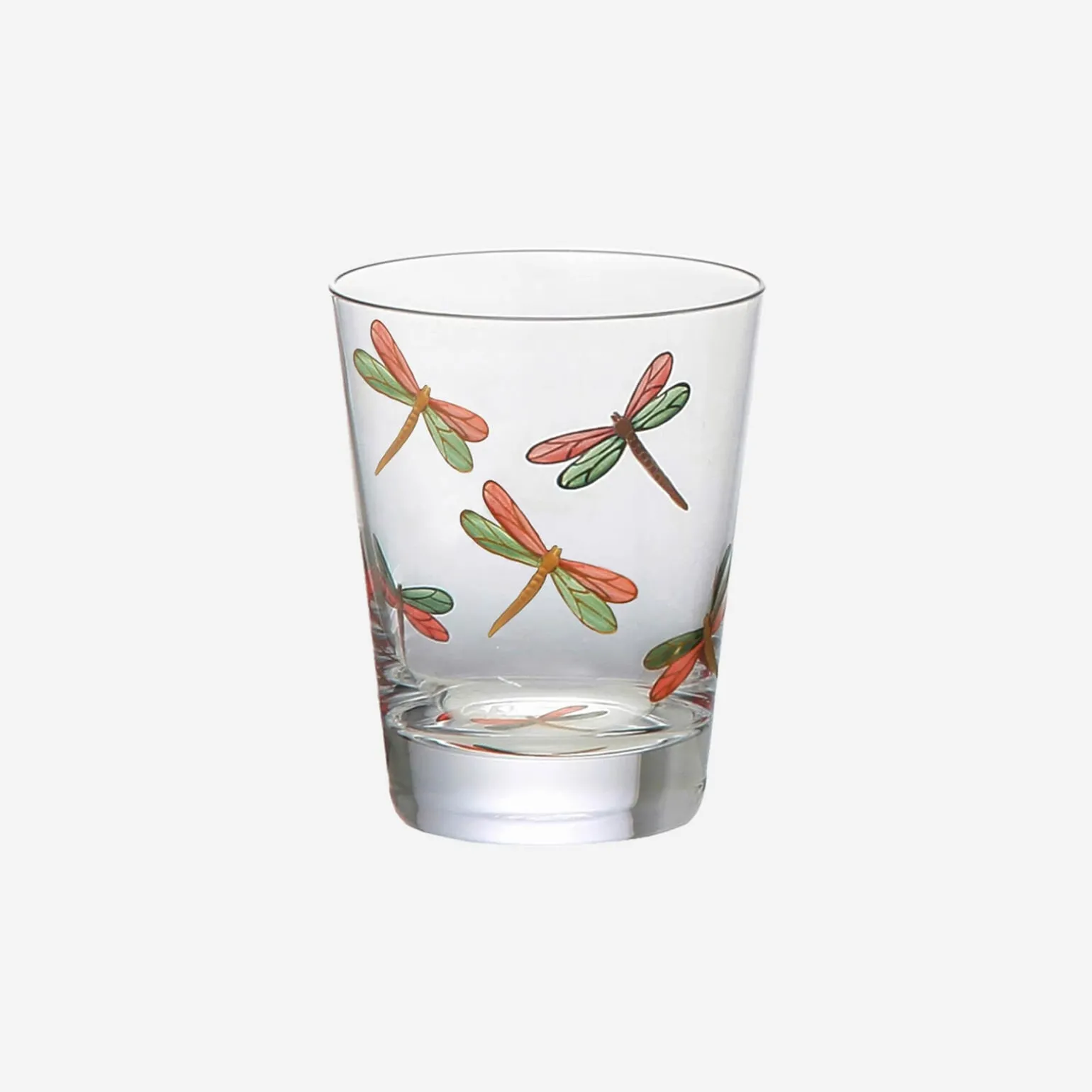 dragonfly_painted_tumbler_1.webp Dragonfly Painted Tumbler - Set of 2