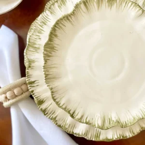 Flecos Dessert Plate Khaki