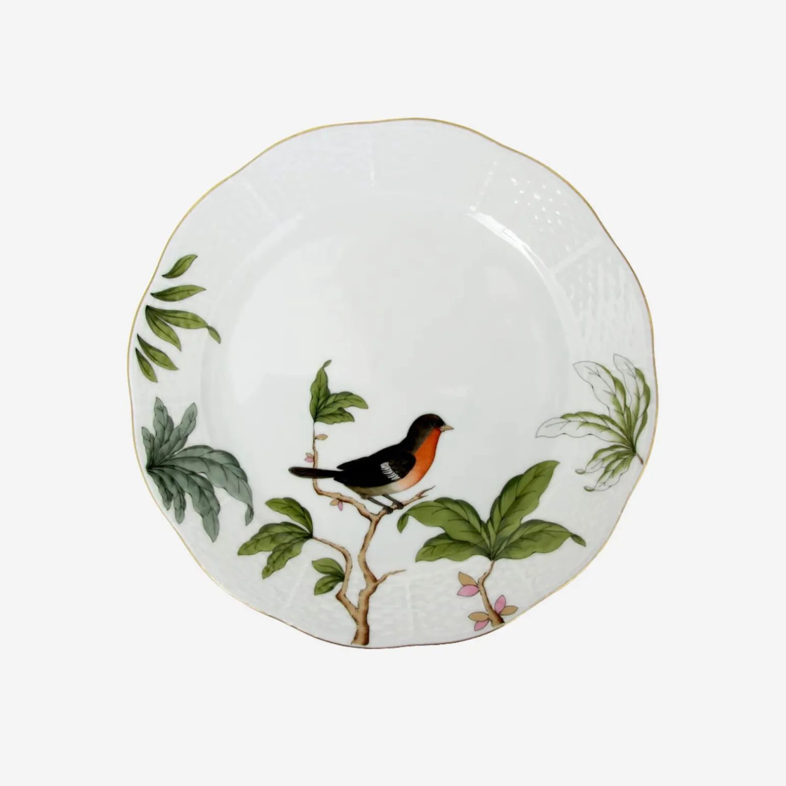foret_bird_dessert_plate__3.webp Foret Bird Dessert Plate - Set of 6