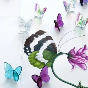 Iridescent Papillon Lucky Butterfly