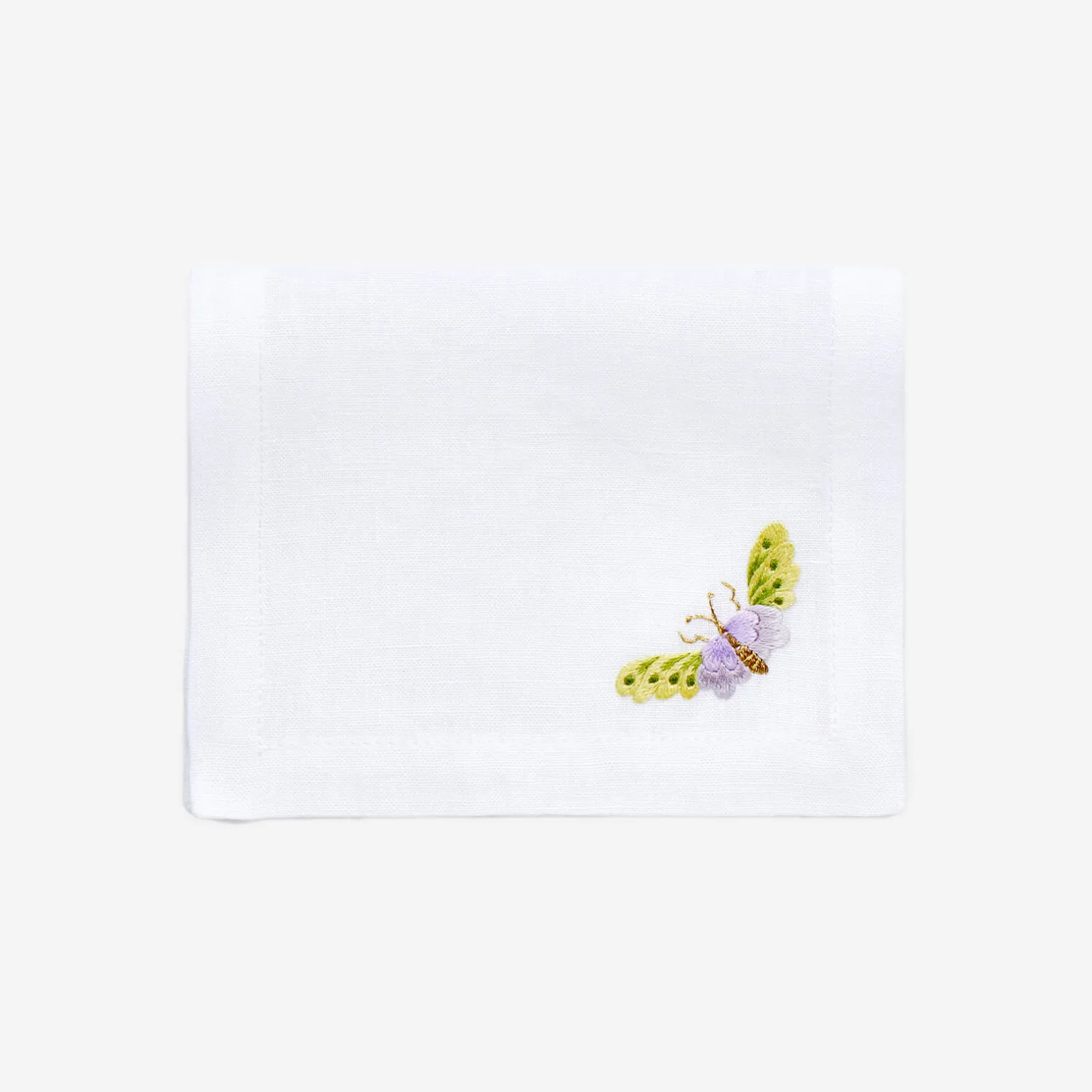 lilac_flower__butterfly_c_6.webp Lilac Flower & Butterfly Cocktail Napkin - Set of 4