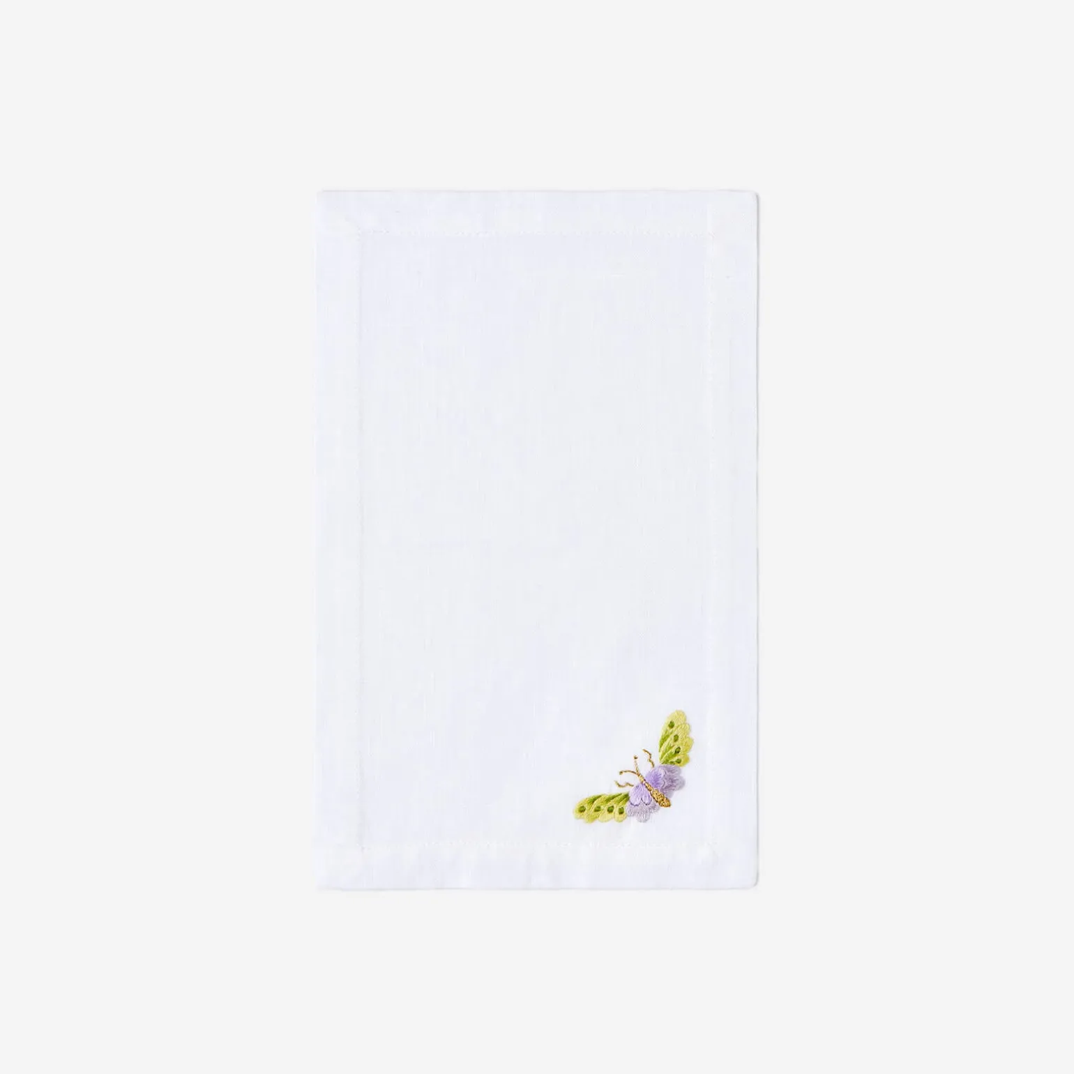 lilac_flower__butterfly_c_7.webp Lilac Flower & Butterfly Cocktail Napkin - Set of 4
