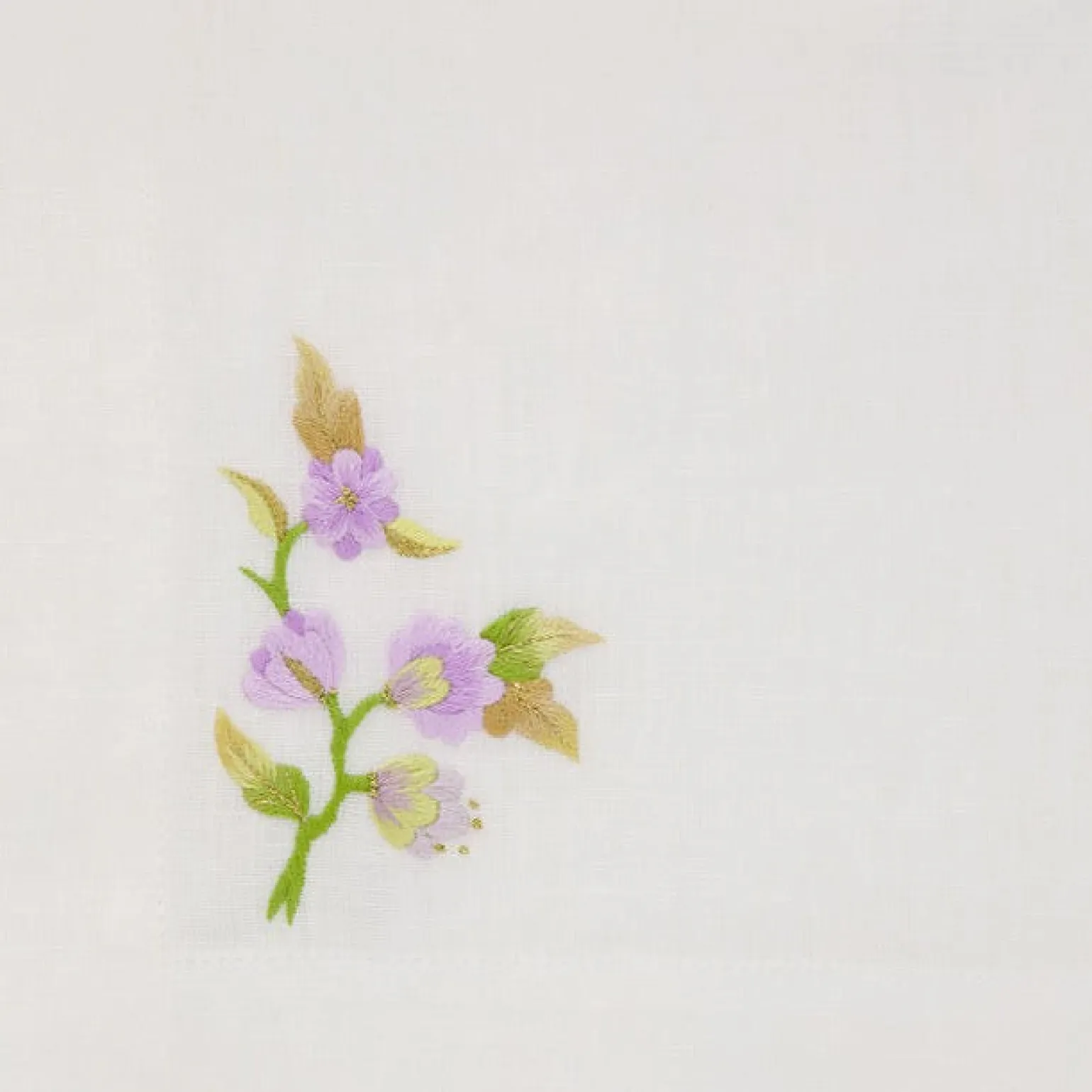 lilac_flower__butterfly_t_4.webp Lilac Flower & Butterfly Tea Napkin - Set of 2