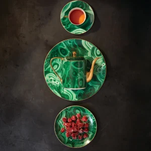 Malachite Teapot