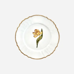 Old Master Tulips Dessert Plate - Set of 4