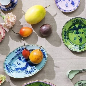 Oriente Italiano Soup Plate Malachite  - Set of 2