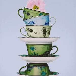 Oriente Italiano Teacup & Saucer Citrino - Set of 2
