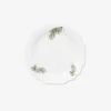 Pine Branches Dessert Plate