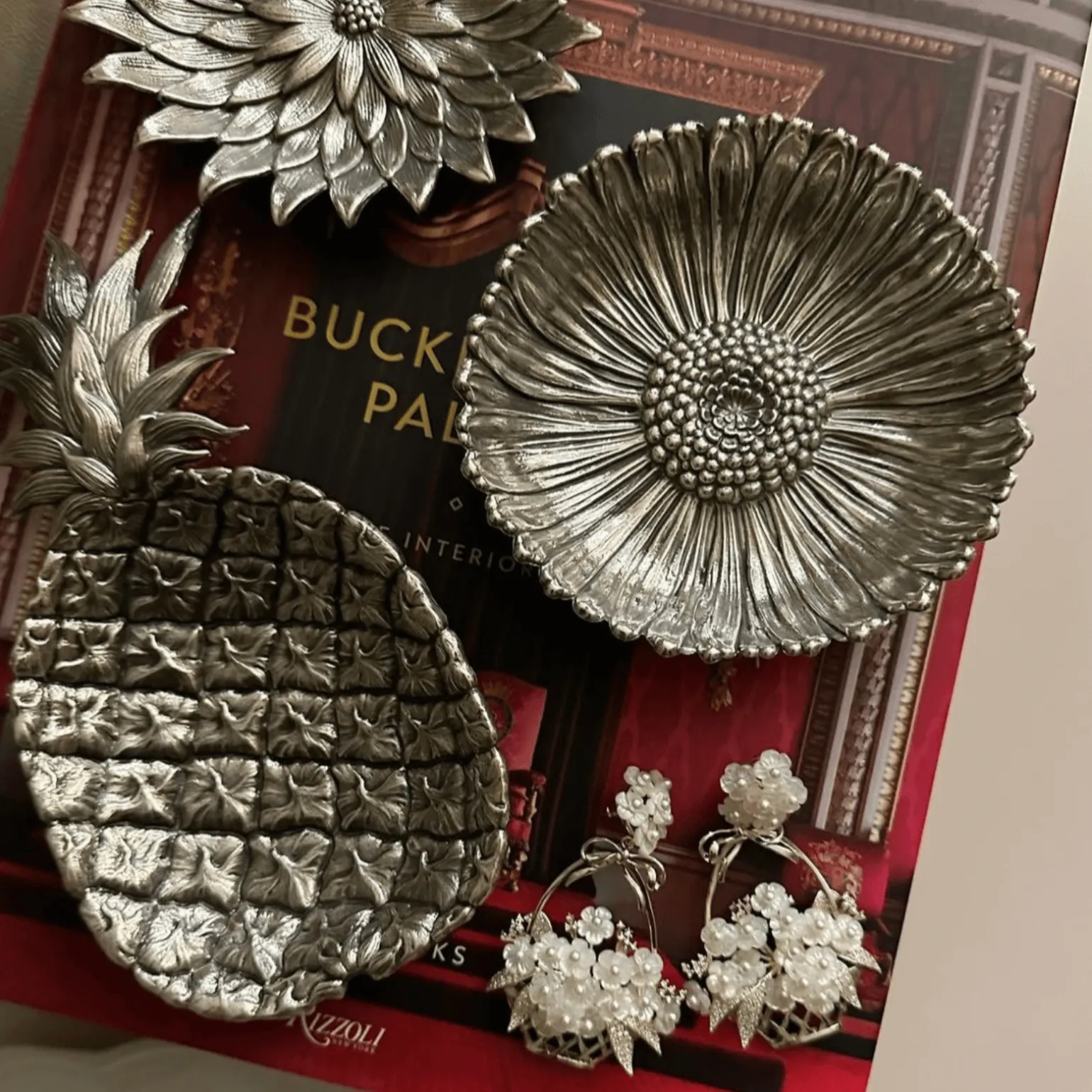 pineapple_sterling_silver_1.webp Pineapple Sterling Silver Bowl - Medium