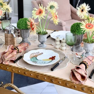 Plumes Dinner Plates - Set of 6