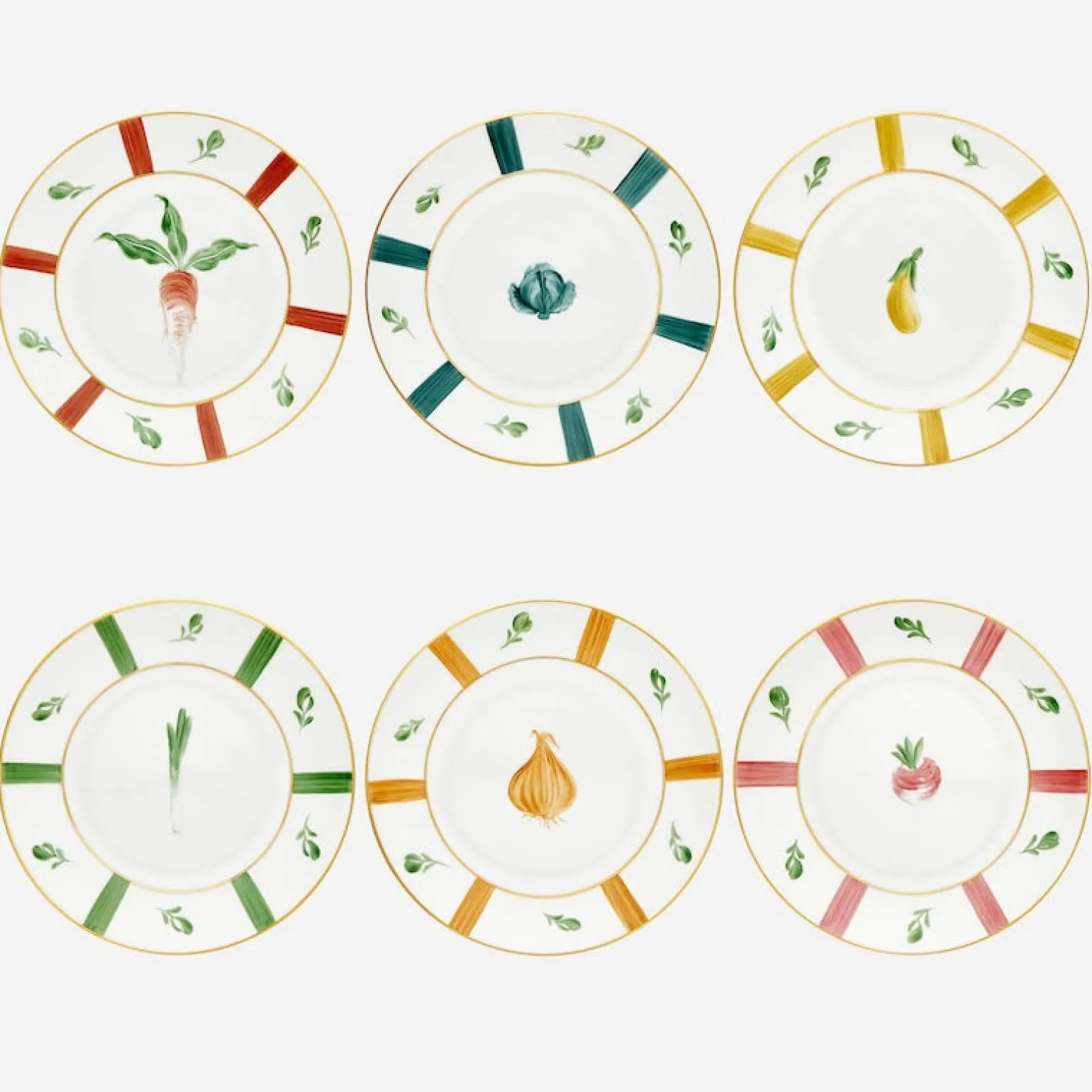 potager_du_roi_dessert_pl_0.webp Potager du Roi Dessert Plate - Set of 6
