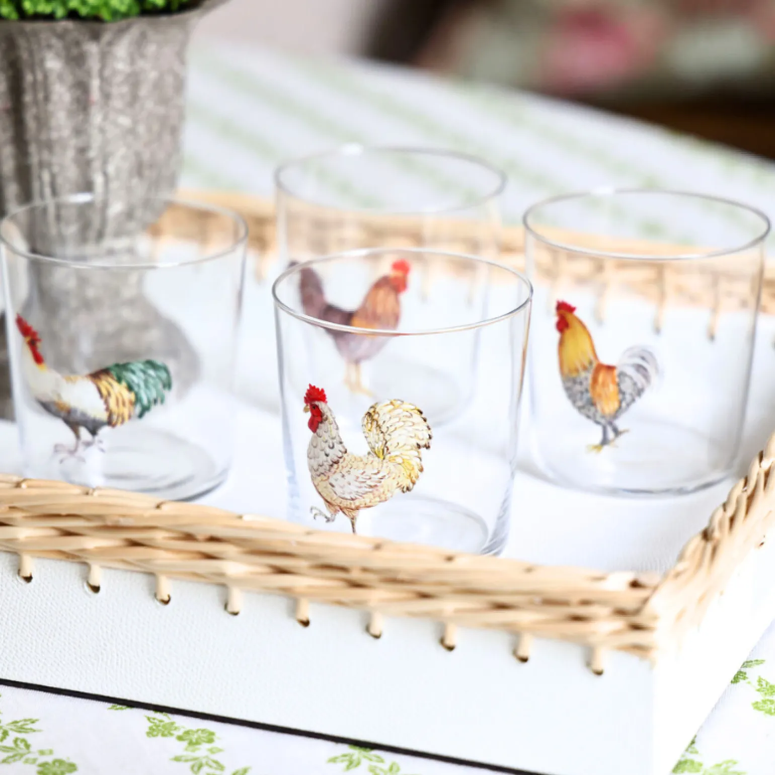 rooster_tumblers__set_of__1.webp Rooster Tumblers - Set of 6