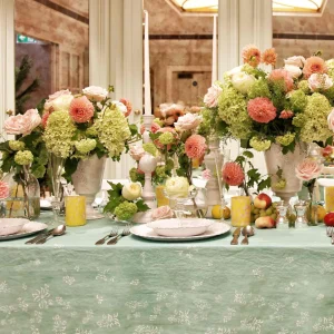 S&Bee Celadon Linen Napkin