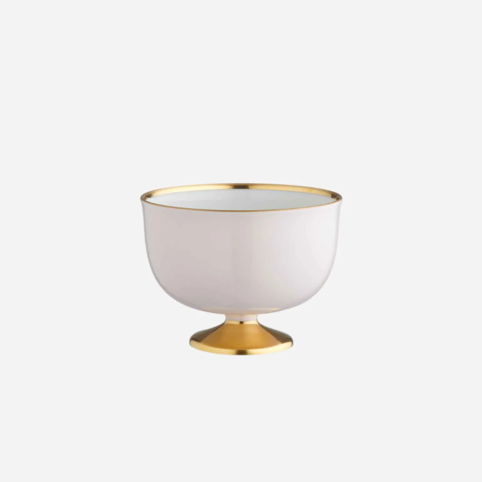 schubert_gold_footed_soft_0.webp Schubert Gold Footed Soft Pink Dessert Bowl