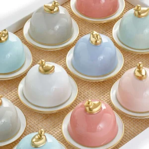 Sous Le Soleil Ice Blue Butter Dish