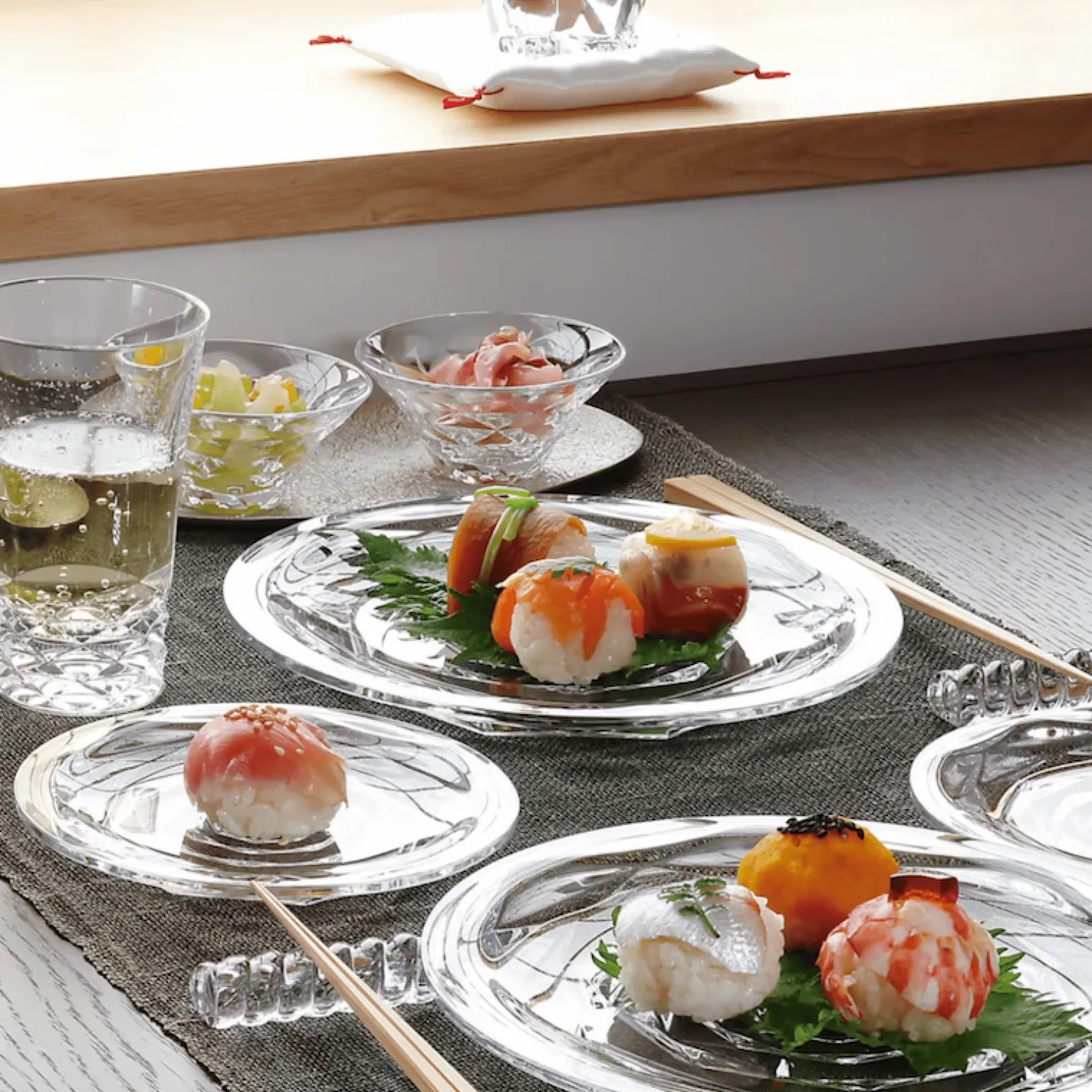 swing_chopstick_holder__s_1.webp Swing Chopstick Holder - Set of 5