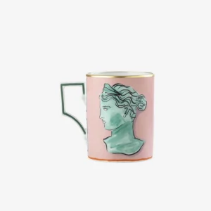Viaggio di Nettuno Porcelain Mug Pink