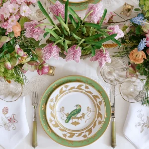 Volière Bird Dessert Plate - Set of 6