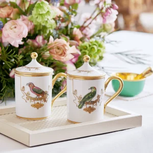 Volière Bird Mug with Lid - Coucou Didrie