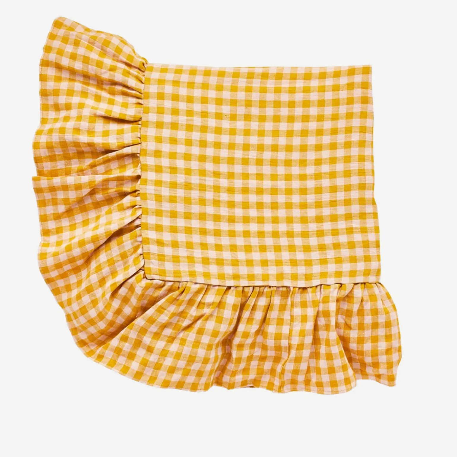 wes_gingham_frill_tablecl_0-1.webp Wes Gingham Frill Tablecloth Mustard